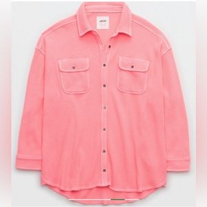 Aerie Lumberjane Waffle Shirt